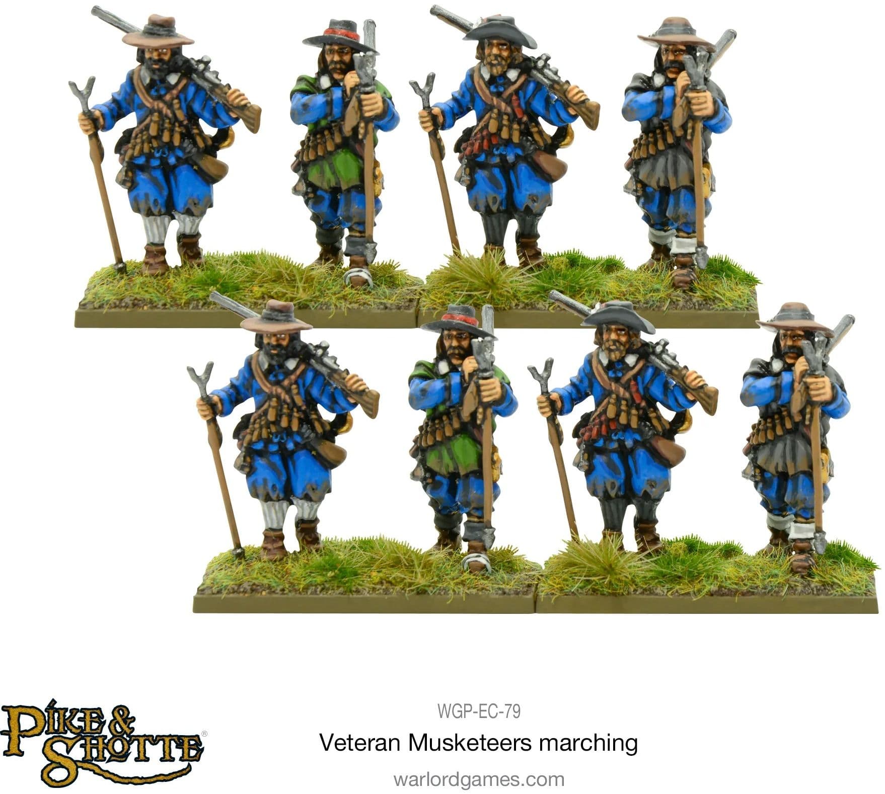 Pike & Shotte Veteran Musketeers Marching - Image 1