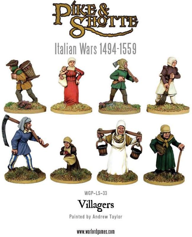 Landsknecht villagers