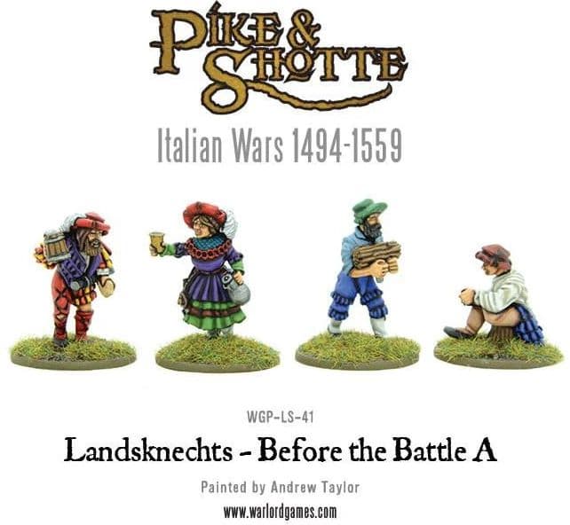 Landsknechts - before the battle A - Image 1