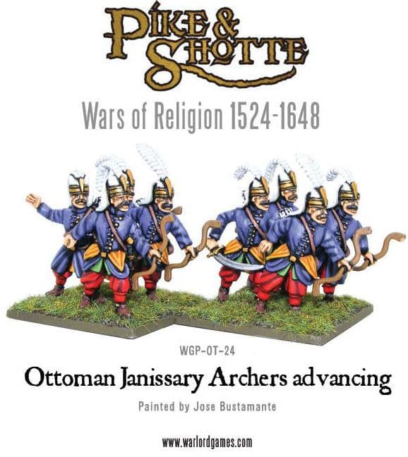 Ottoman Janissary Archers advancing