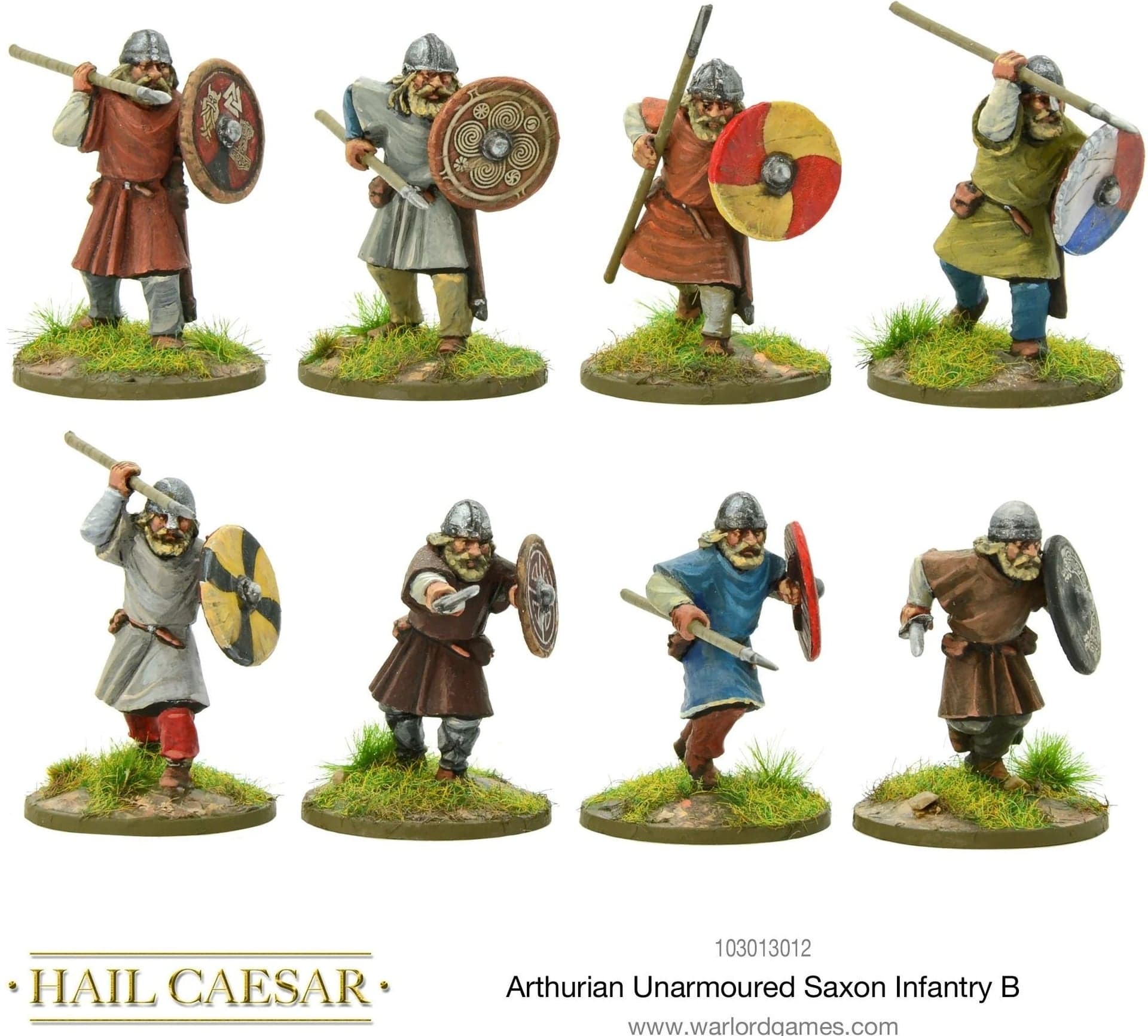 Arthurian Unarmoured Saxon Infantry B