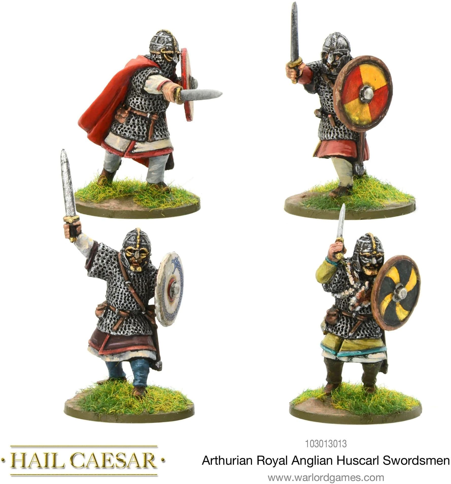 Arthurian Royal Anglian Huscarl swordsmen