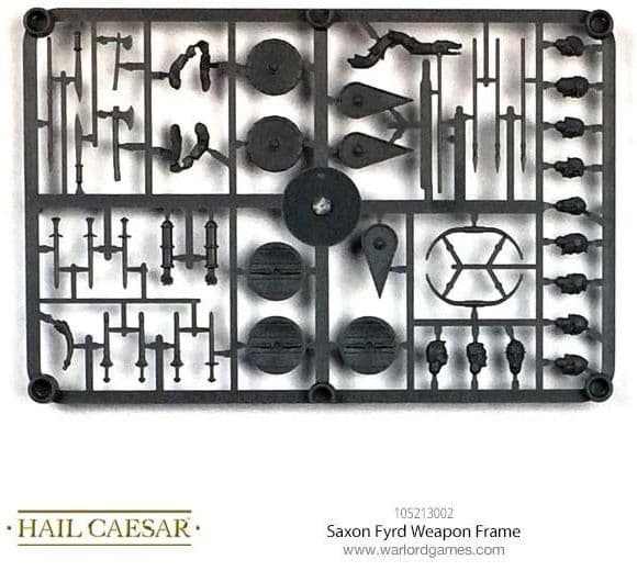 Saxon Fyrd Weapon Sprue