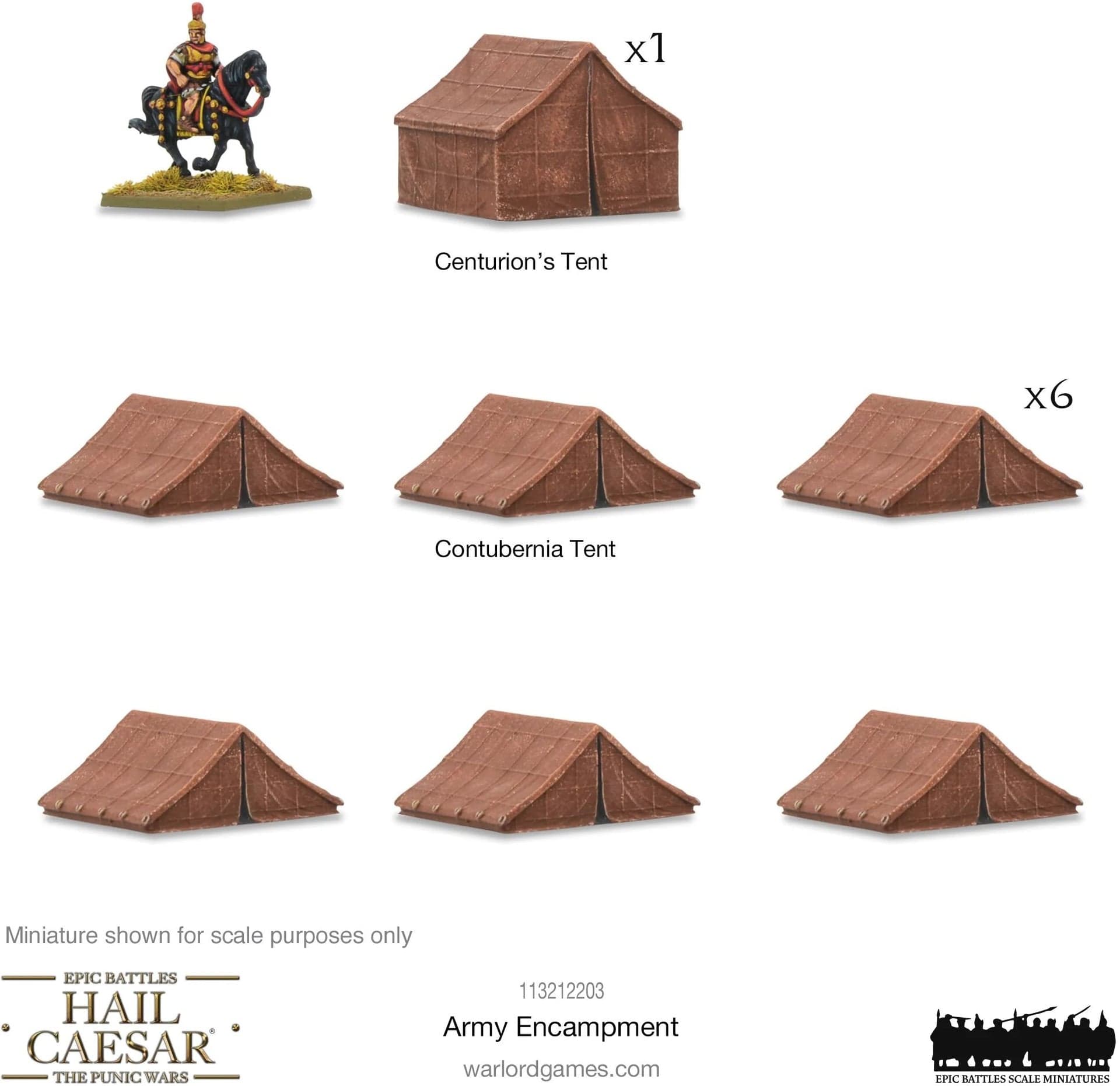 Hail Caesar Epic Battles: Army Encampment