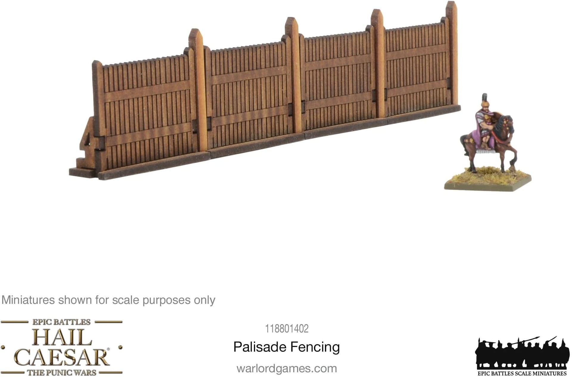 Hail Caesar Epic Battles: Palisade Fencing