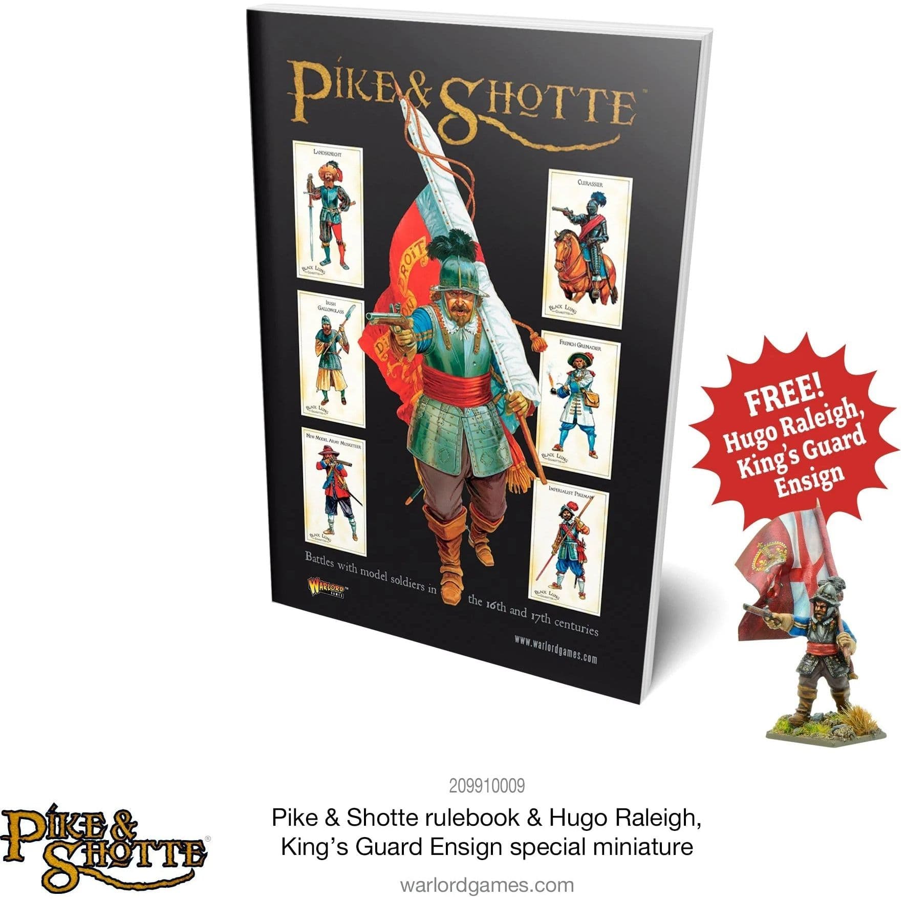 Pike & Shotte rulebook & Special Figure