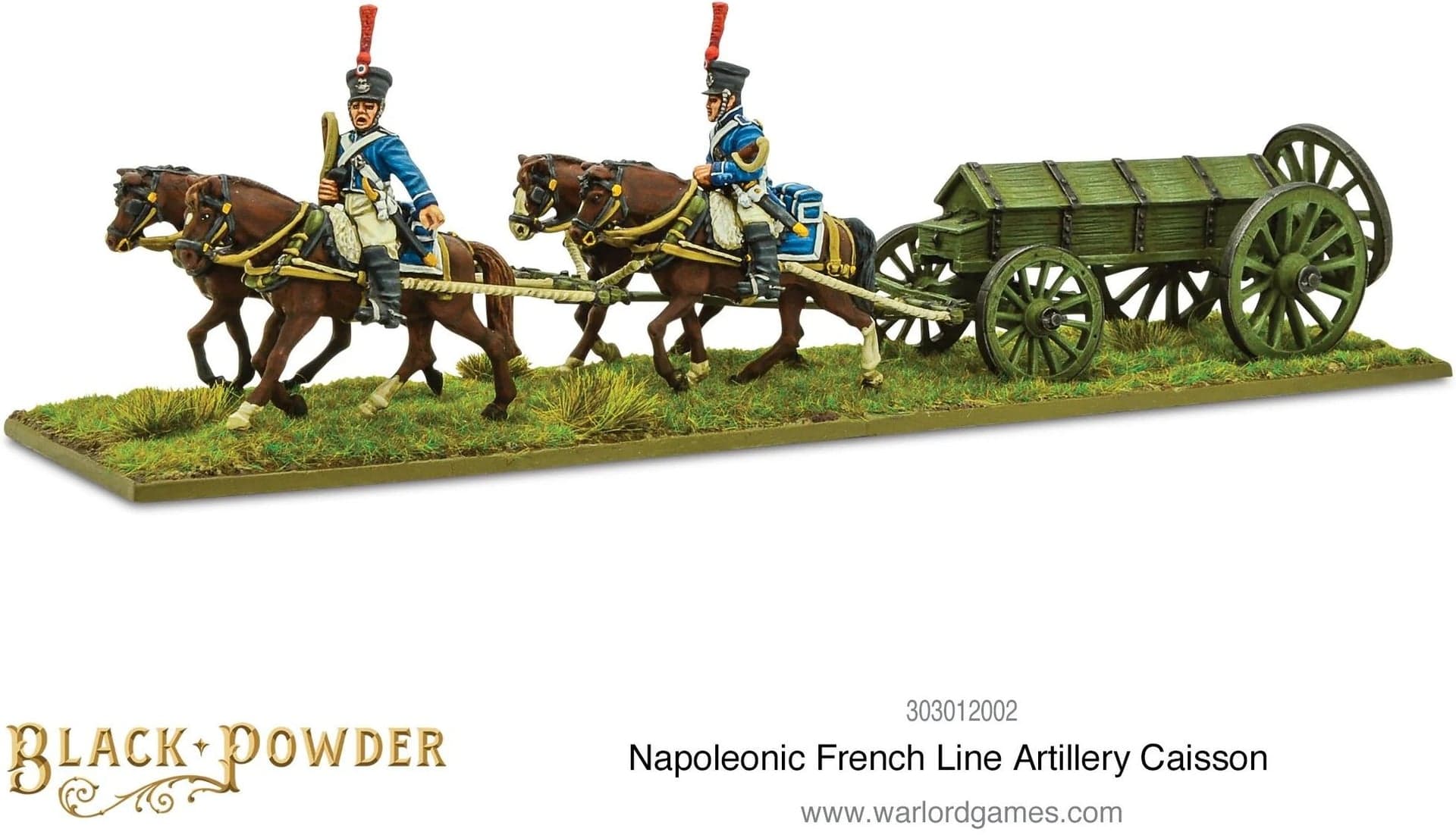 Napoleonic French Line Artillery Caisson