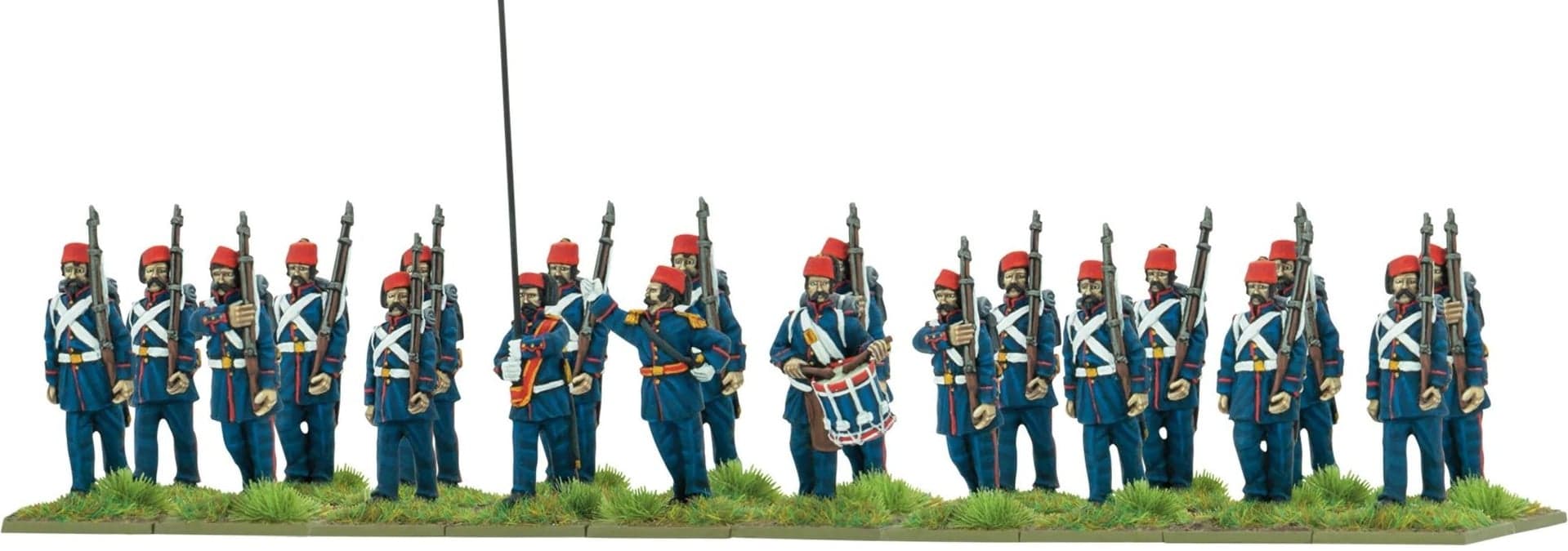 Crimean War Turkish Infantry regiment
