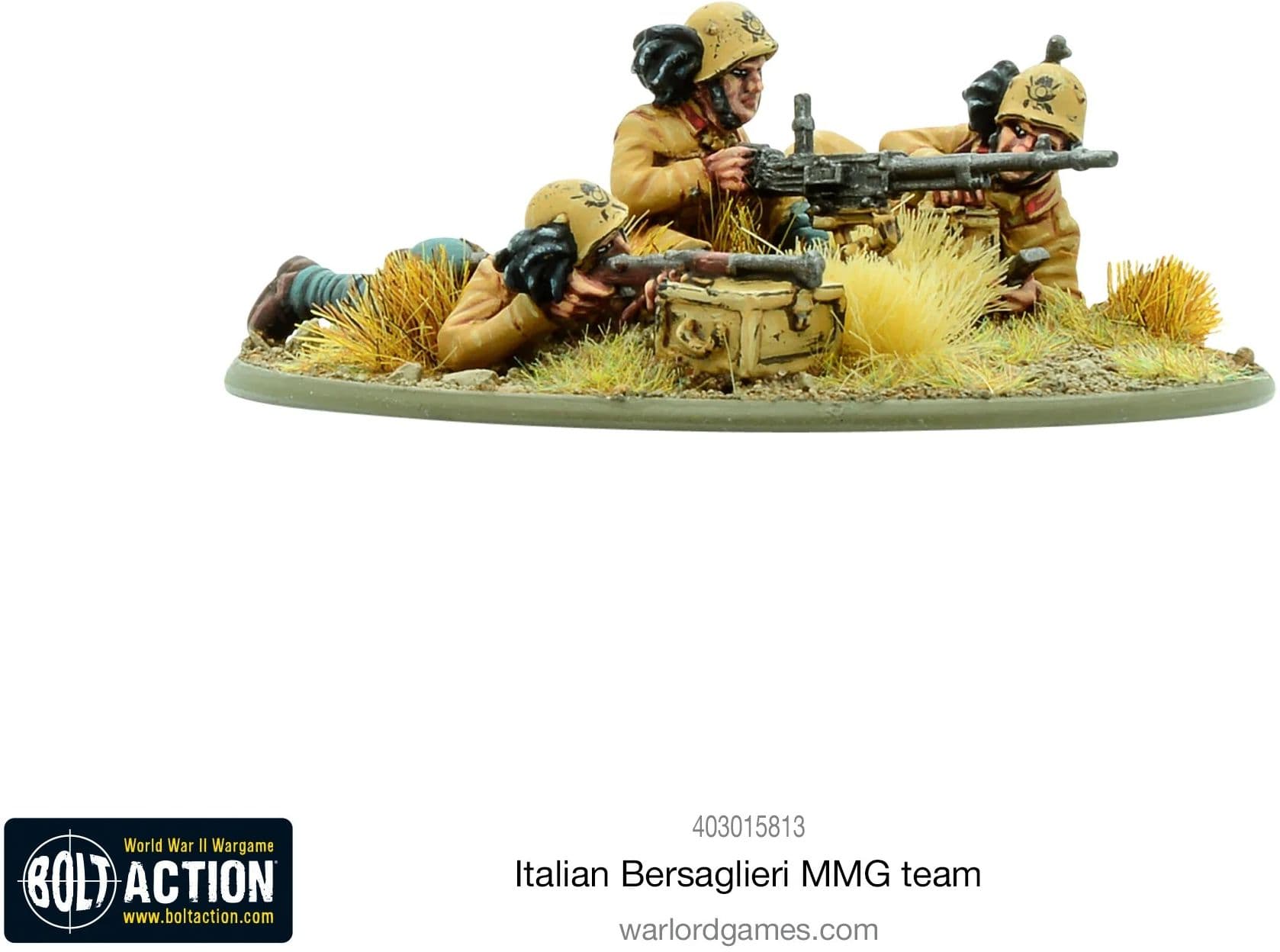Italian Bersaglieri MMG team
