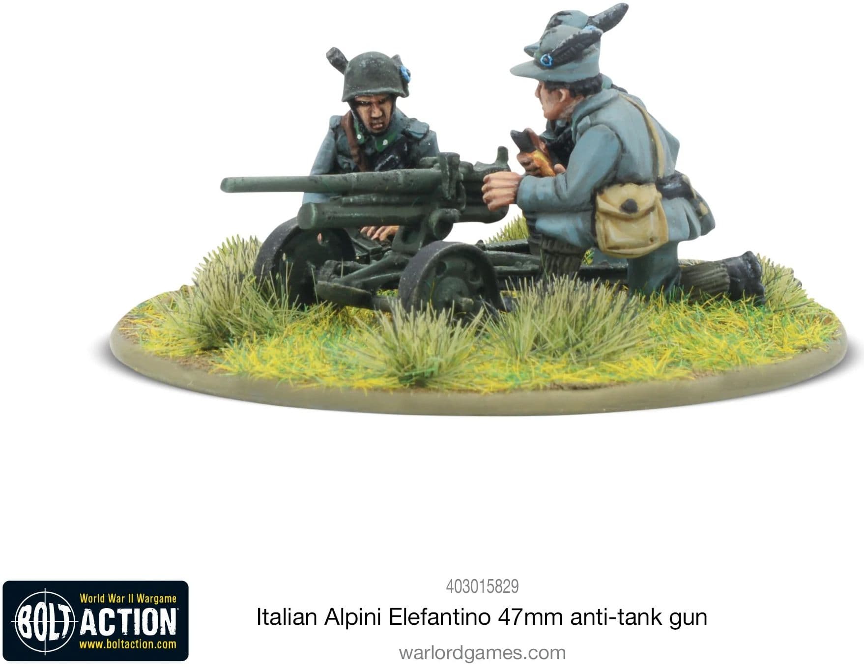 Italian Alpini Elefantino 47mm Anti-tank Gun