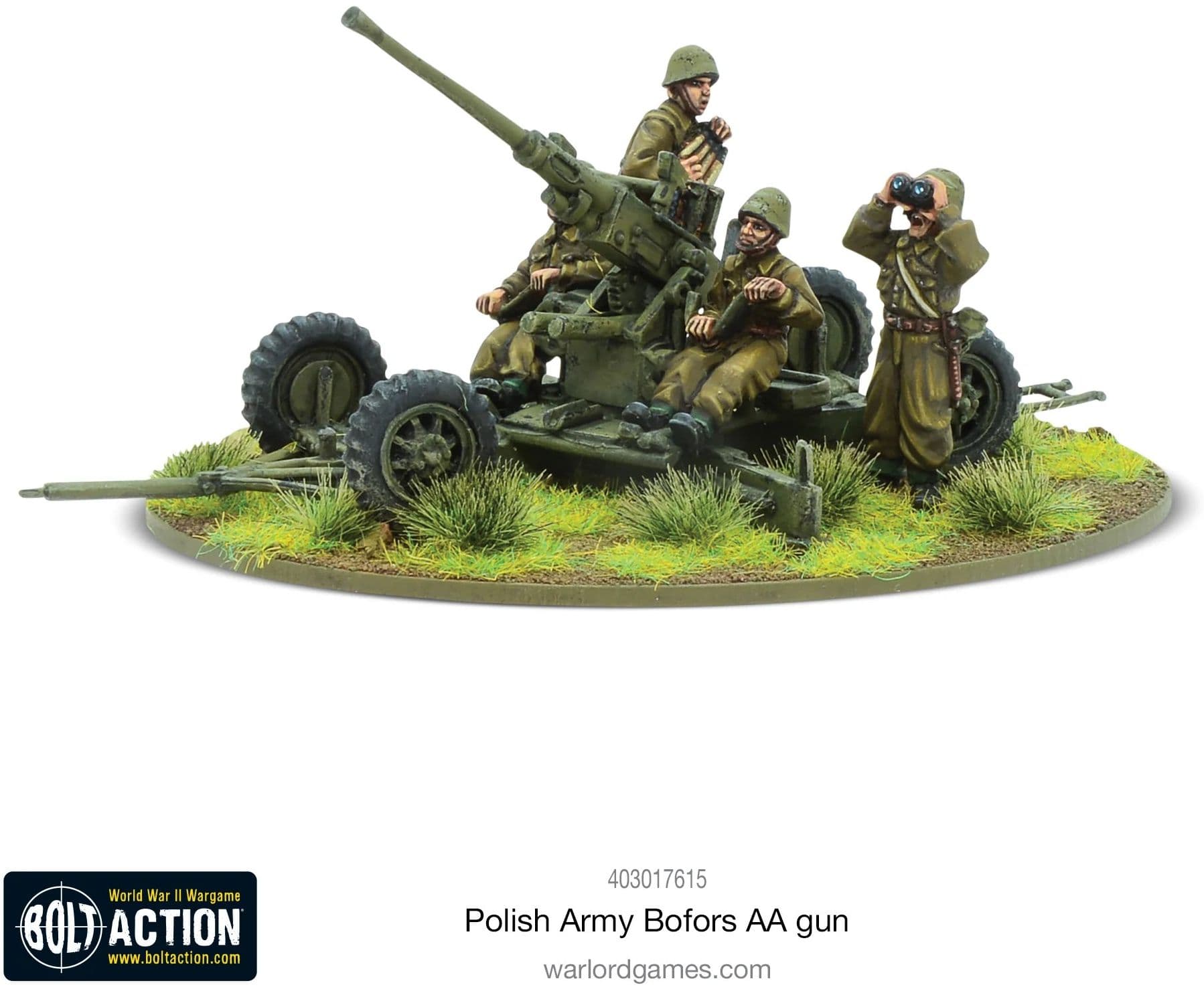 Polish Army Bofors AA gun