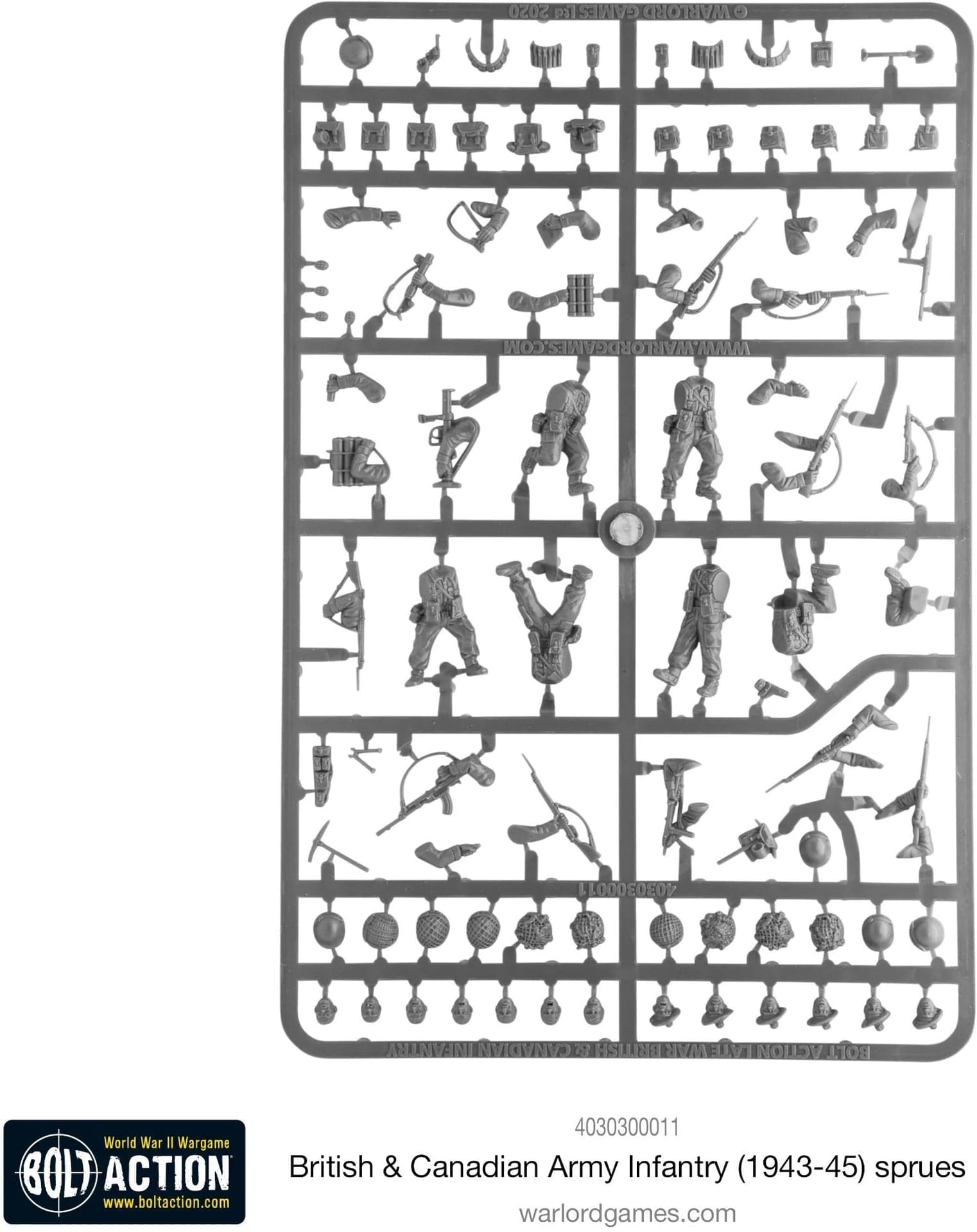 British Army Infantry Sprue