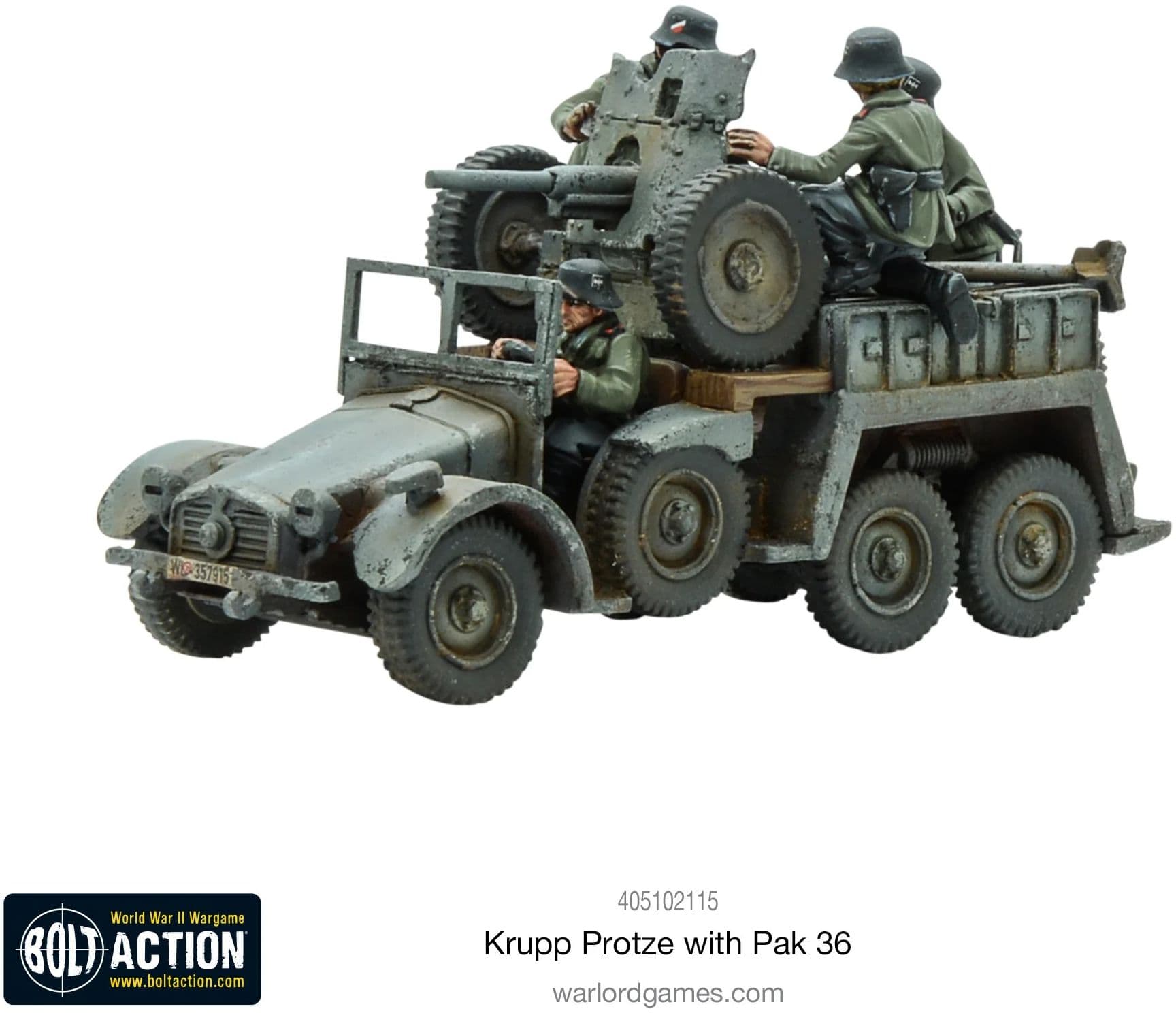 Krupp Protze with Pak 36