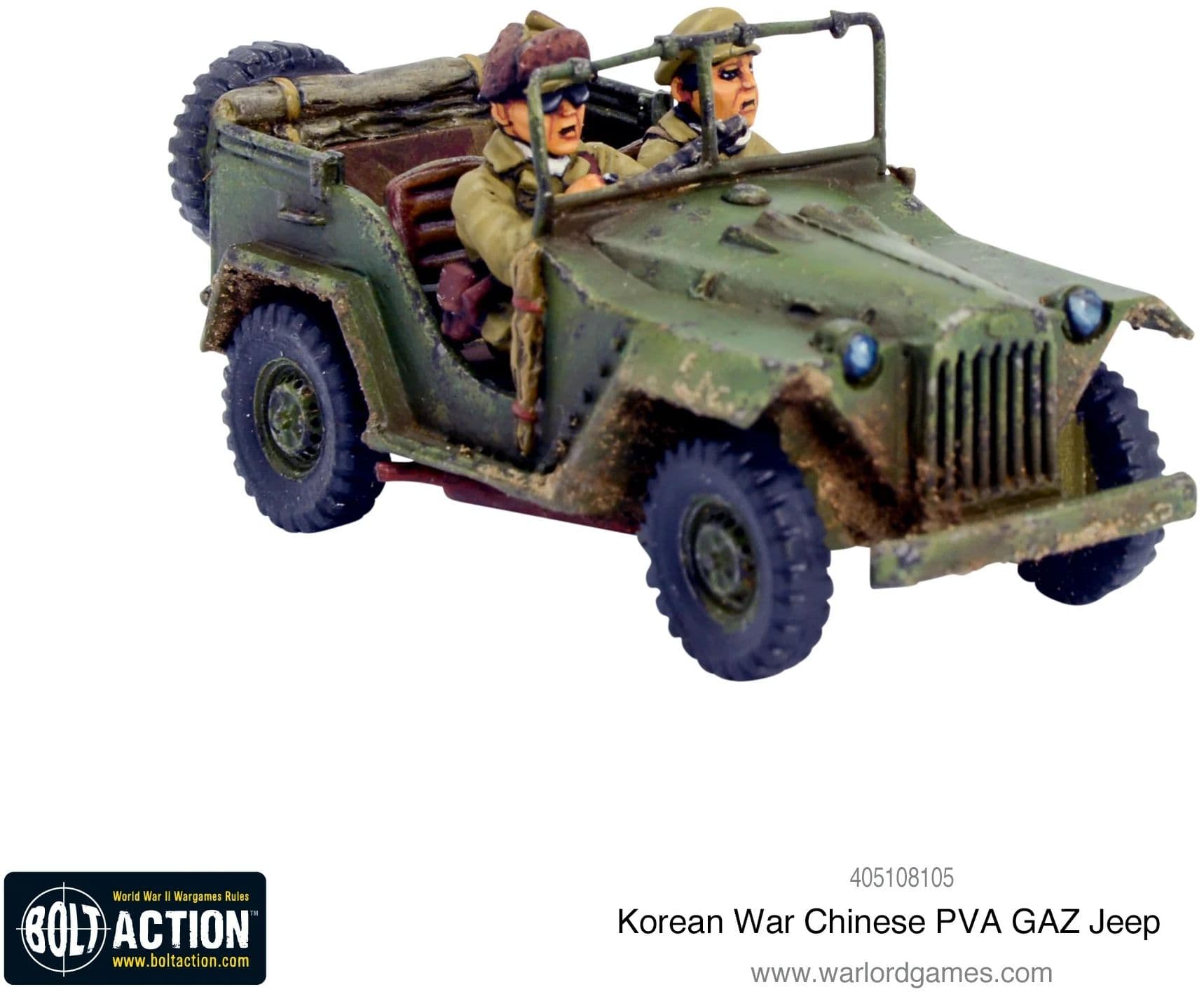 Korean War: Chinese PVA GAZ Jeep