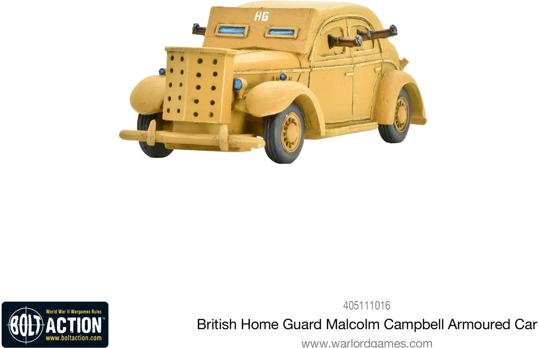 Home Guard 'Malcolm Campbell' armoured car