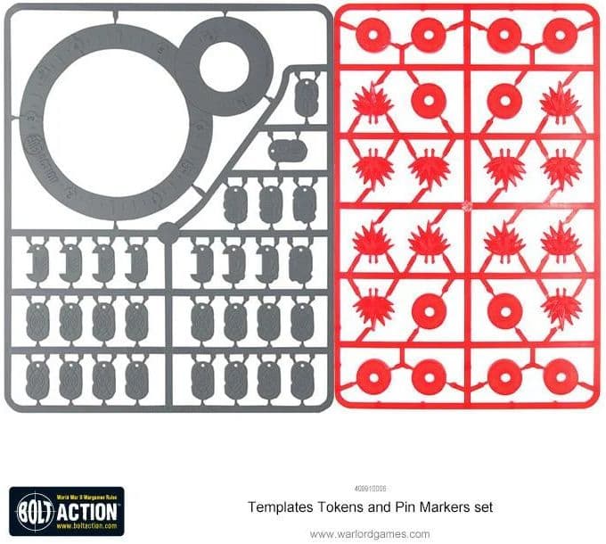 Templates, Tokens and Pin Markers set