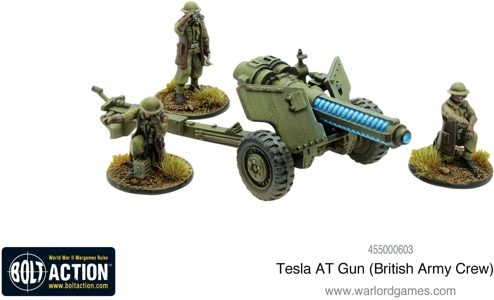 Tesla AT Gun (British Army crew)