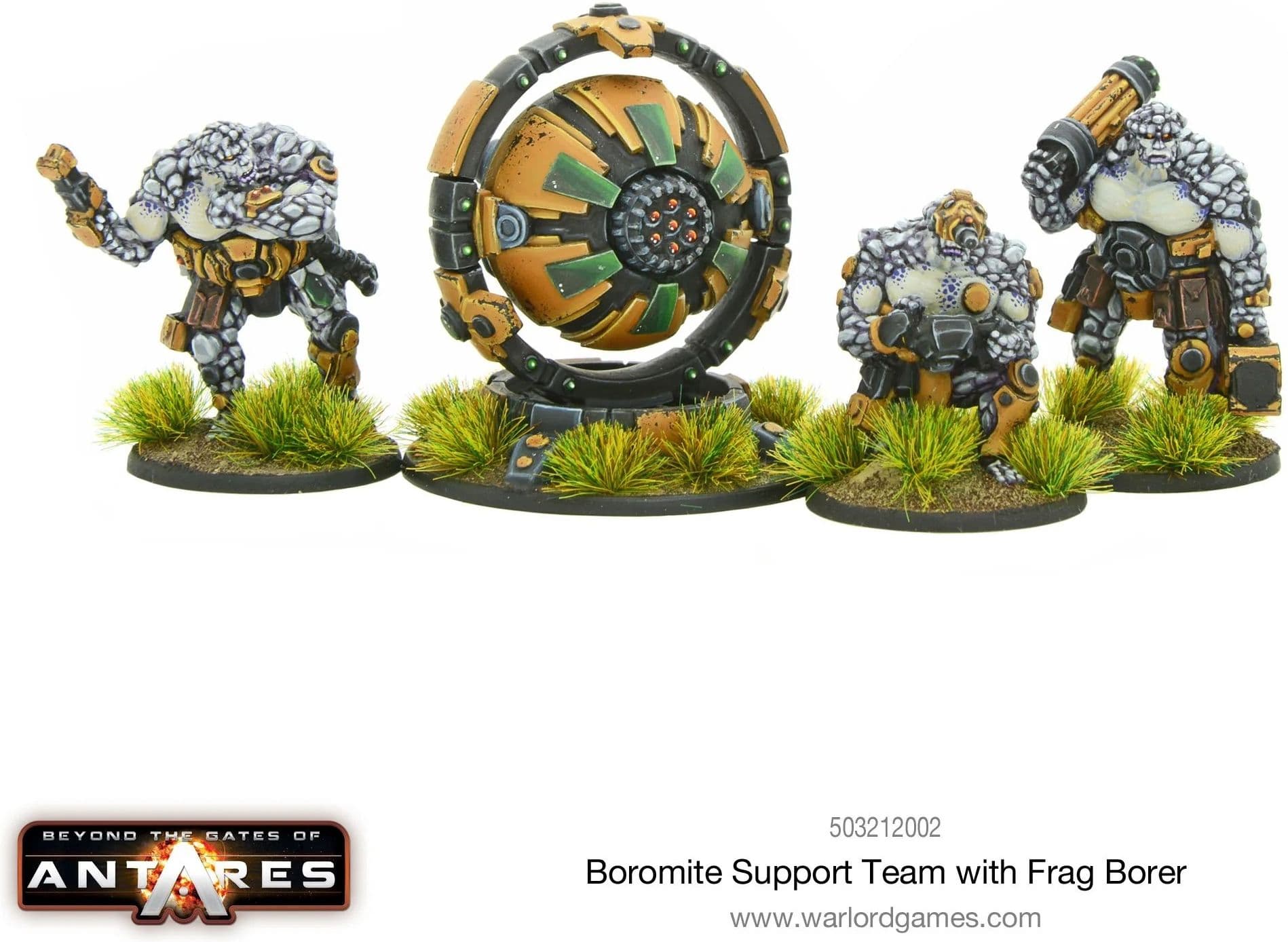 Boromite Support Team with Frag Borer