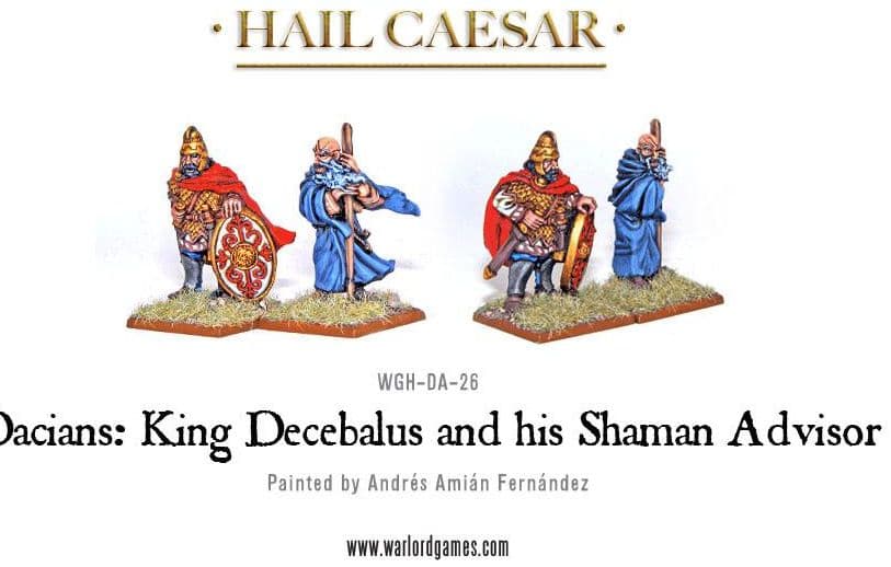 Dacians: King Decebalus and his Shaman Advisor