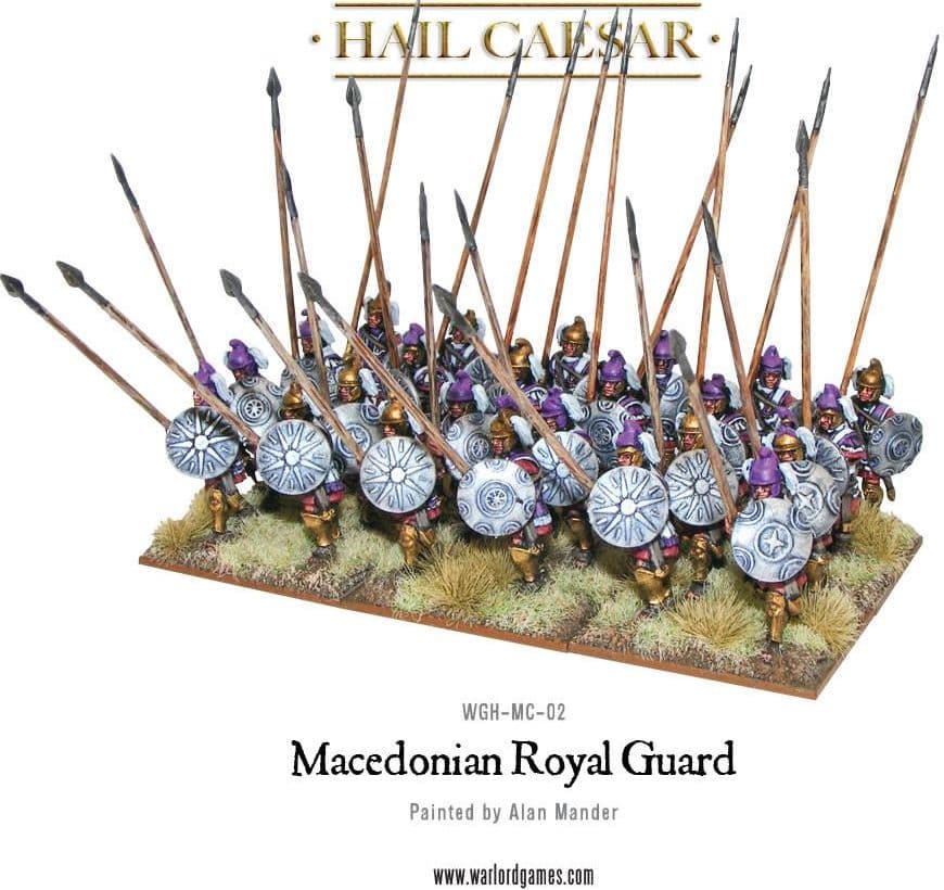 Macedonians: Royal Guard plastic boxed set