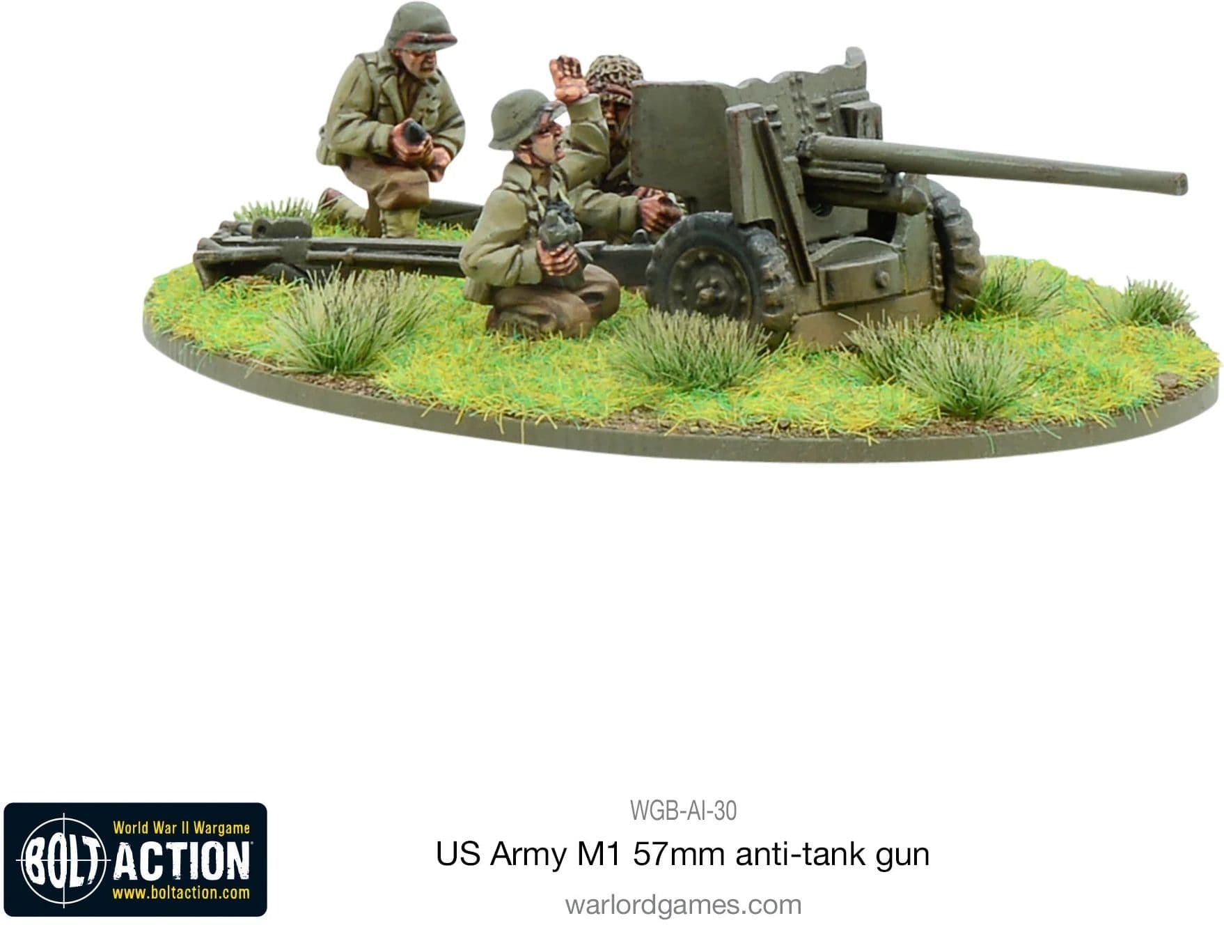 US Army M1 57mm anti-tank gun