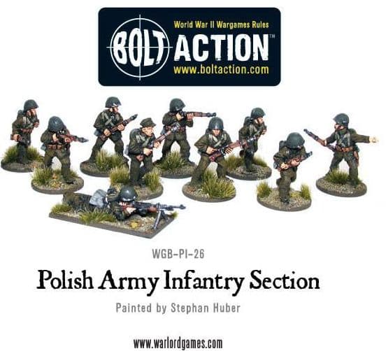 Polish Army infantry section