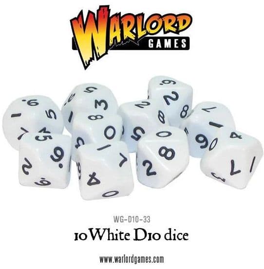 10 White D10