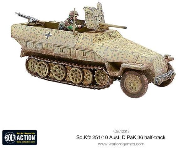 Sd.Kfz 251/10 ausf D (37mm Pak) Half Track
