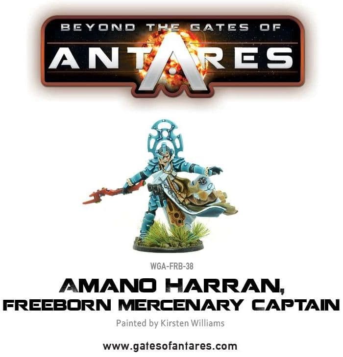 Amano Harran, Freeborn Mercenary Captain