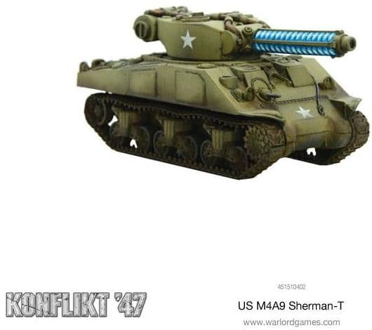 M4A9-T Sherman with Tesla Cannon