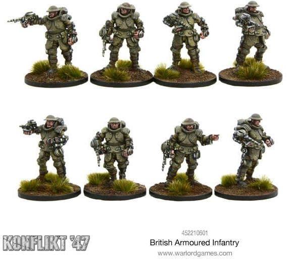 British Armoured Infantry Section