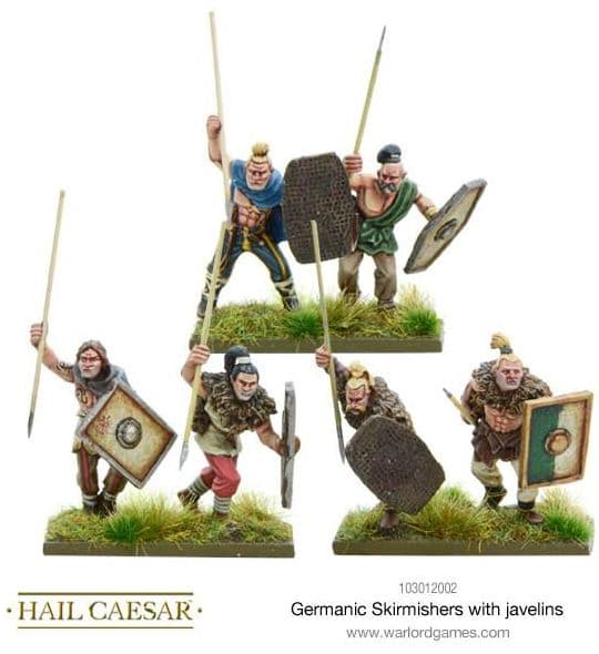 Germanic Skirmishers with javelins