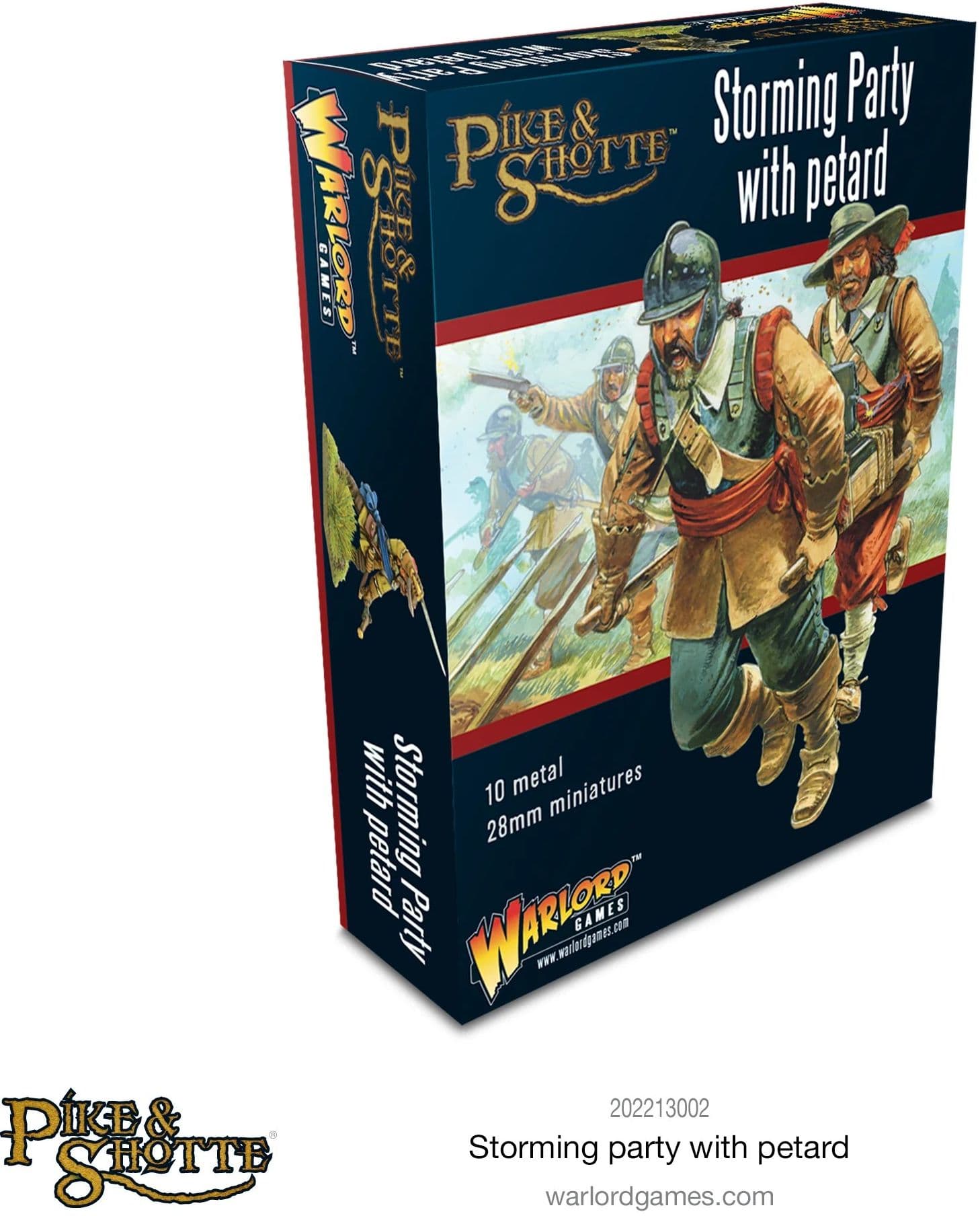 Storming party with petard