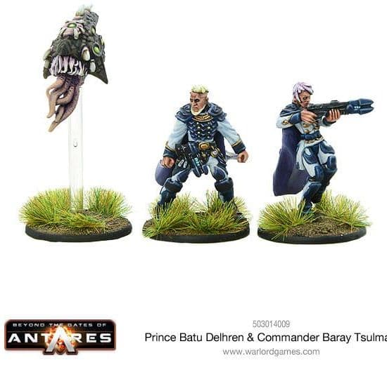 Prince Batu Delhren & Commander Baray Tsulmari