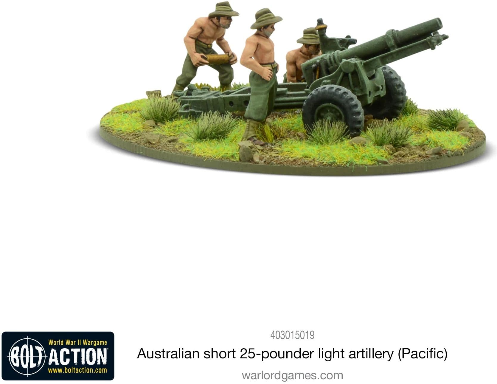 Australian short 25-pdr (Pacific)