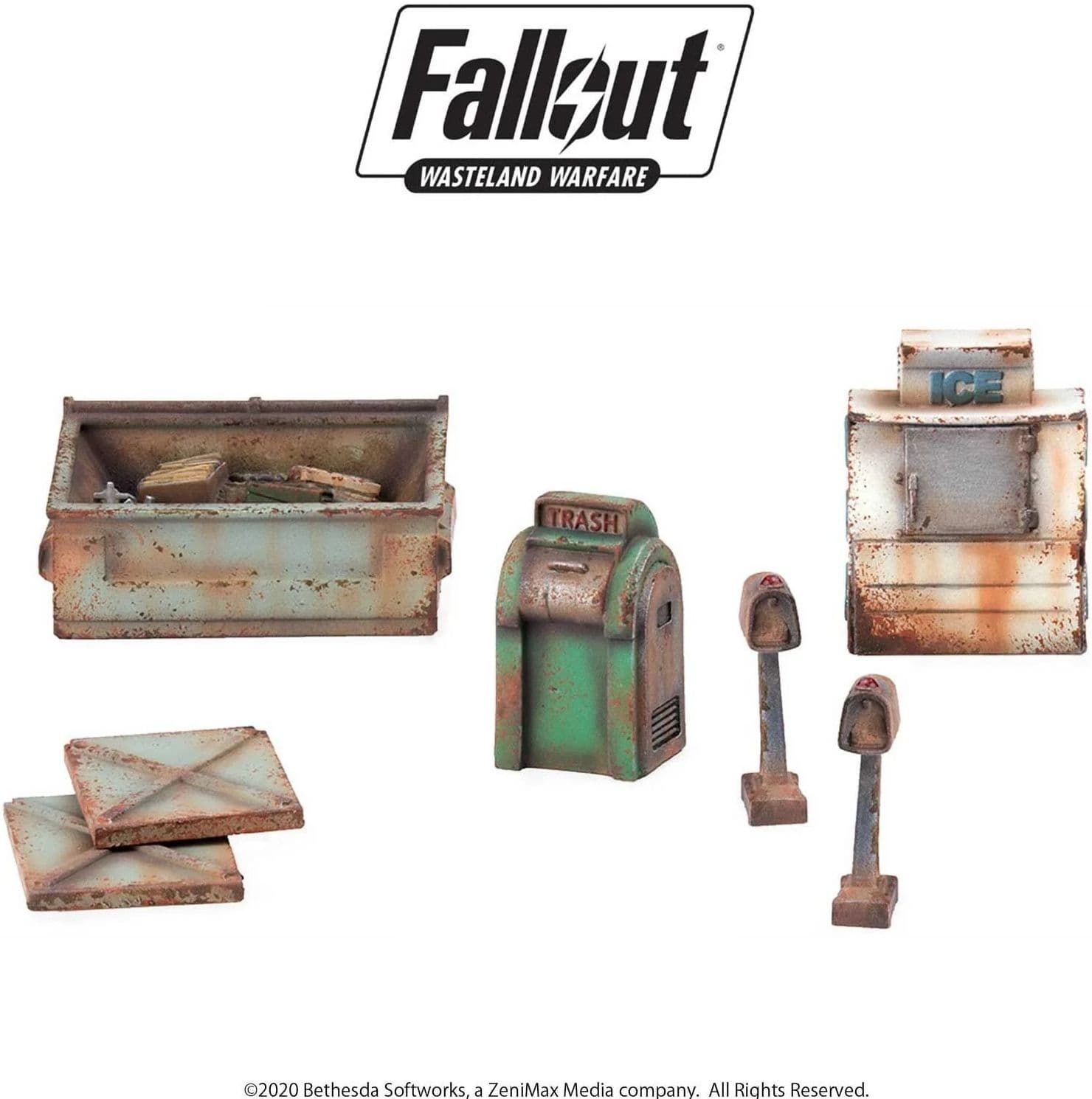 Fallout: Wasteland Warfare - Boston Street Scatter
