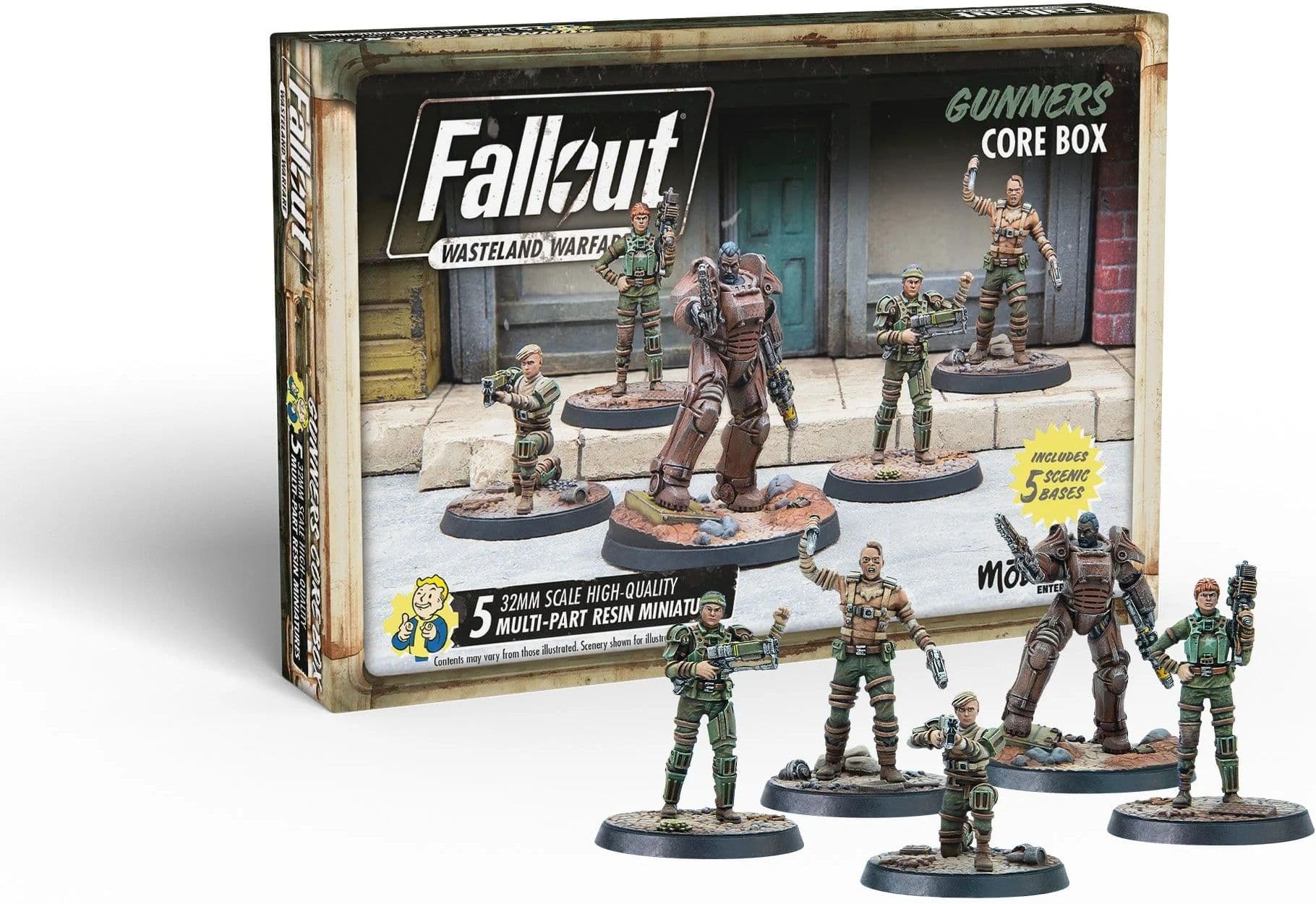 Fallout: Wasteland Warfare - Gunners: Core Box