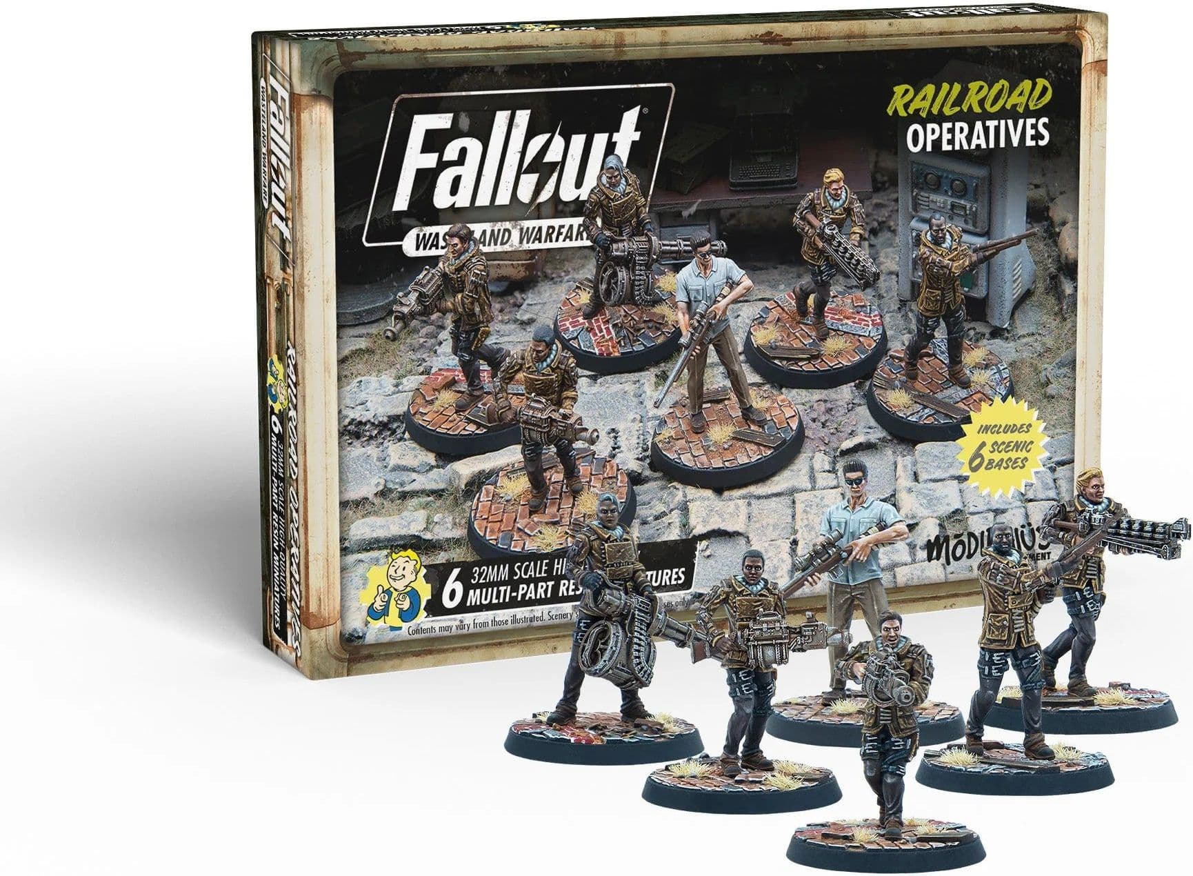 Fallout: Wasteland Warfare - Railroad: Operatives