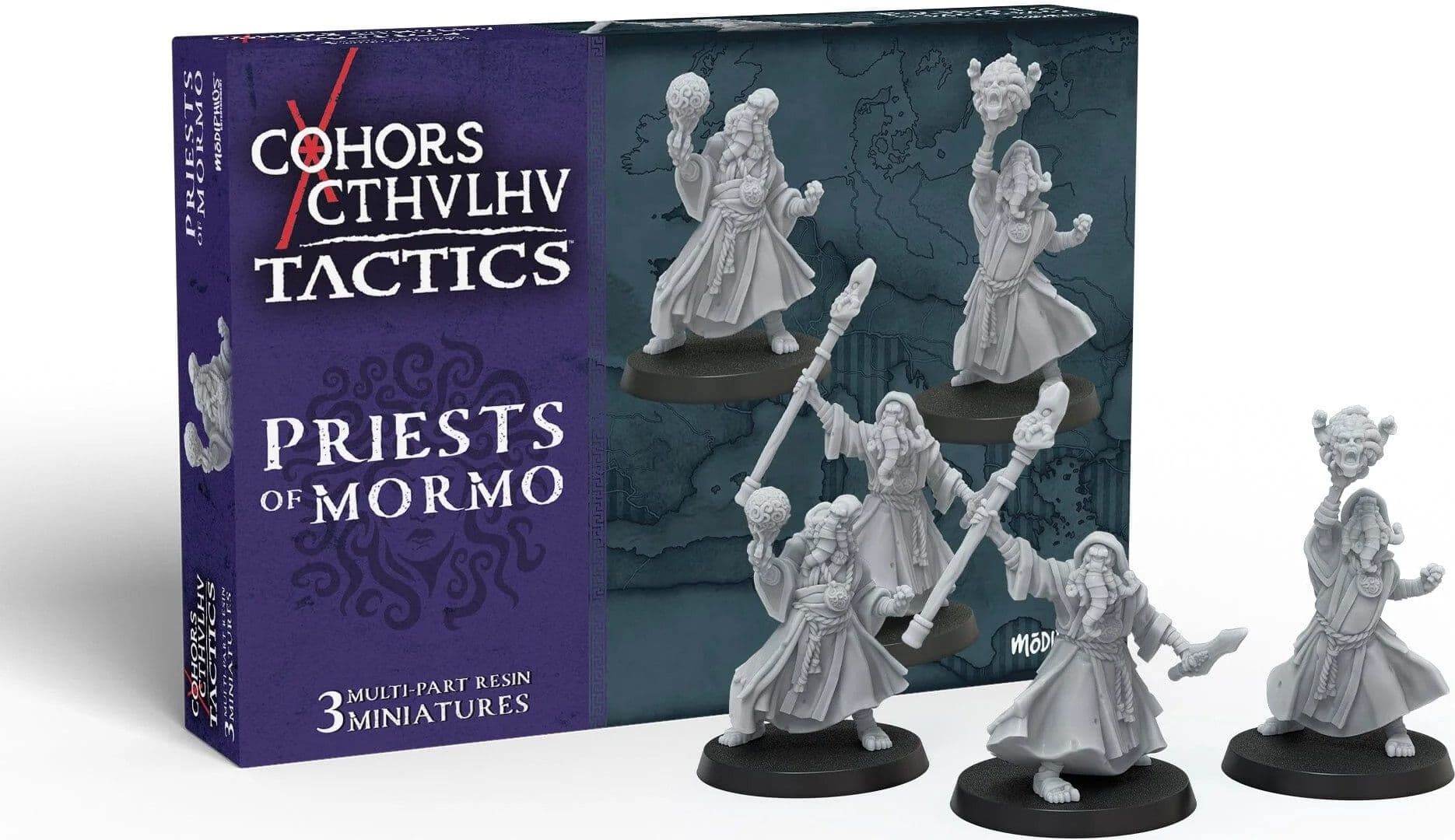 Cohors Cthulhu: Tactics Miniatures - Priests of Mormo