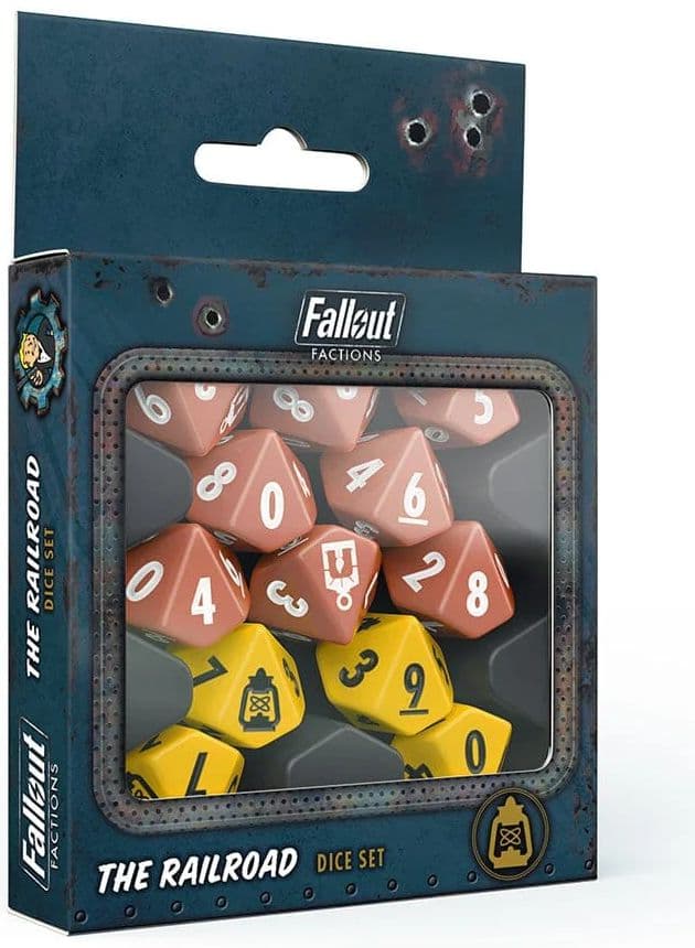 Fallout: Factions - Dice Set: The Railroad