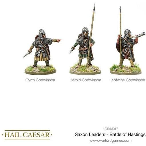 Saxon Leaders - Battle Of Hastings