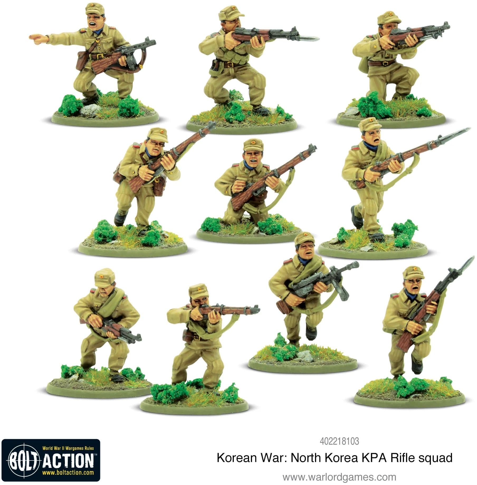 Korean War: North Korean KPA Rifle squad