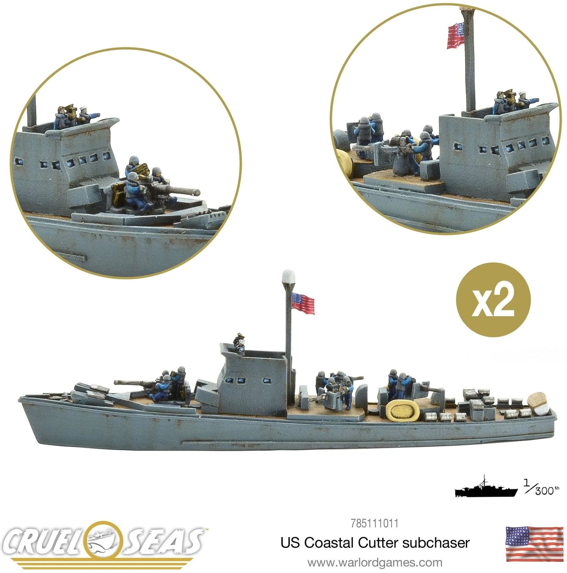 US Coastal Cutter subchaser