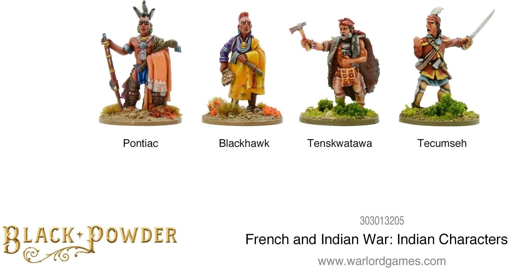 French Indian War: Indian Characters