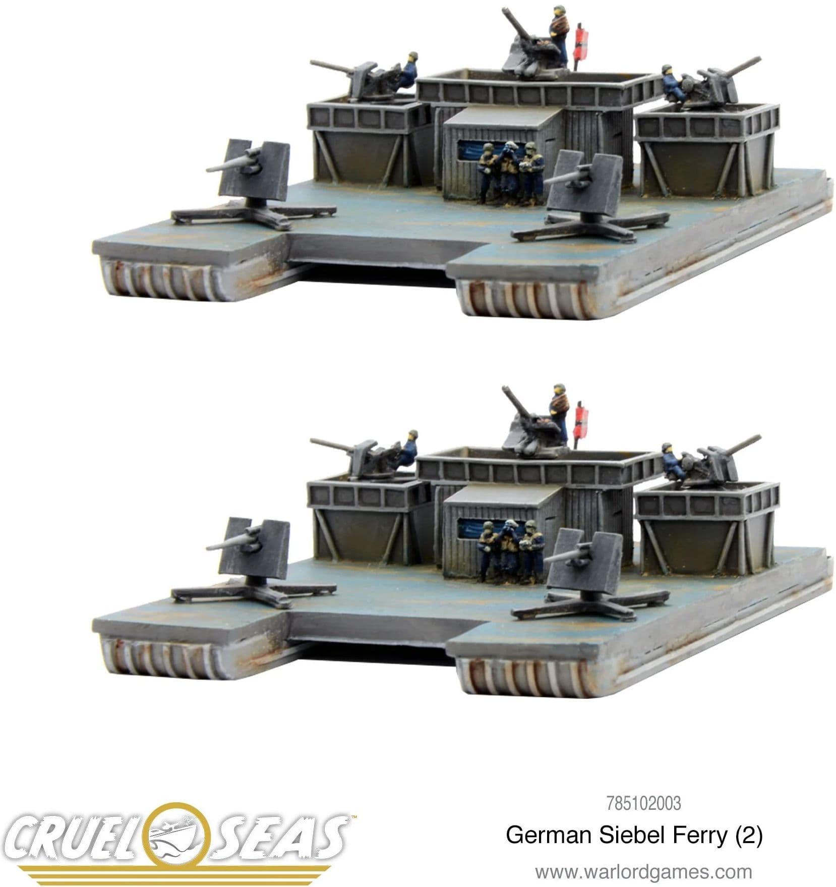 Cruel Seas: German Siebel Ferry (2)