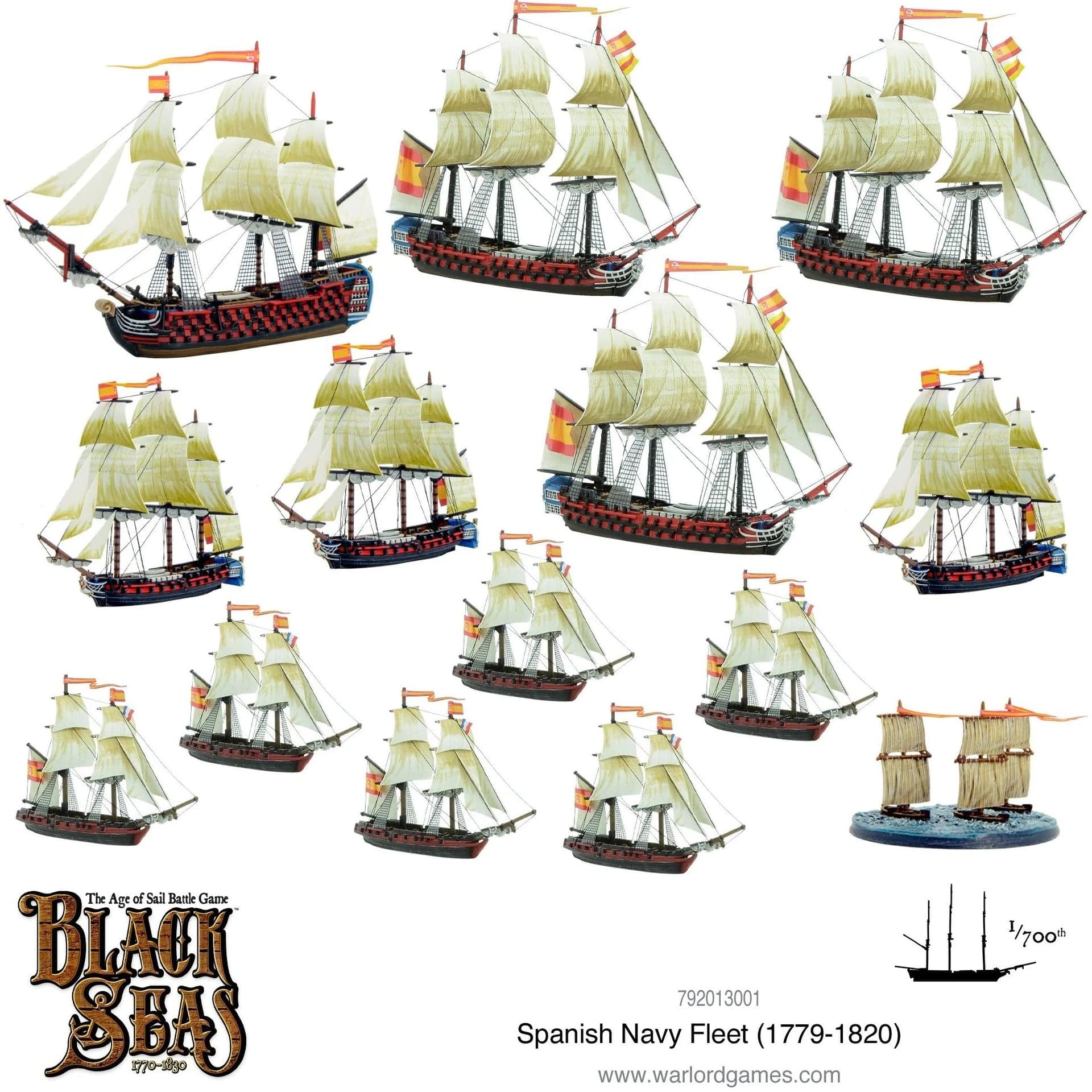 Spanish Navy Fleet (1770 - 1830)
