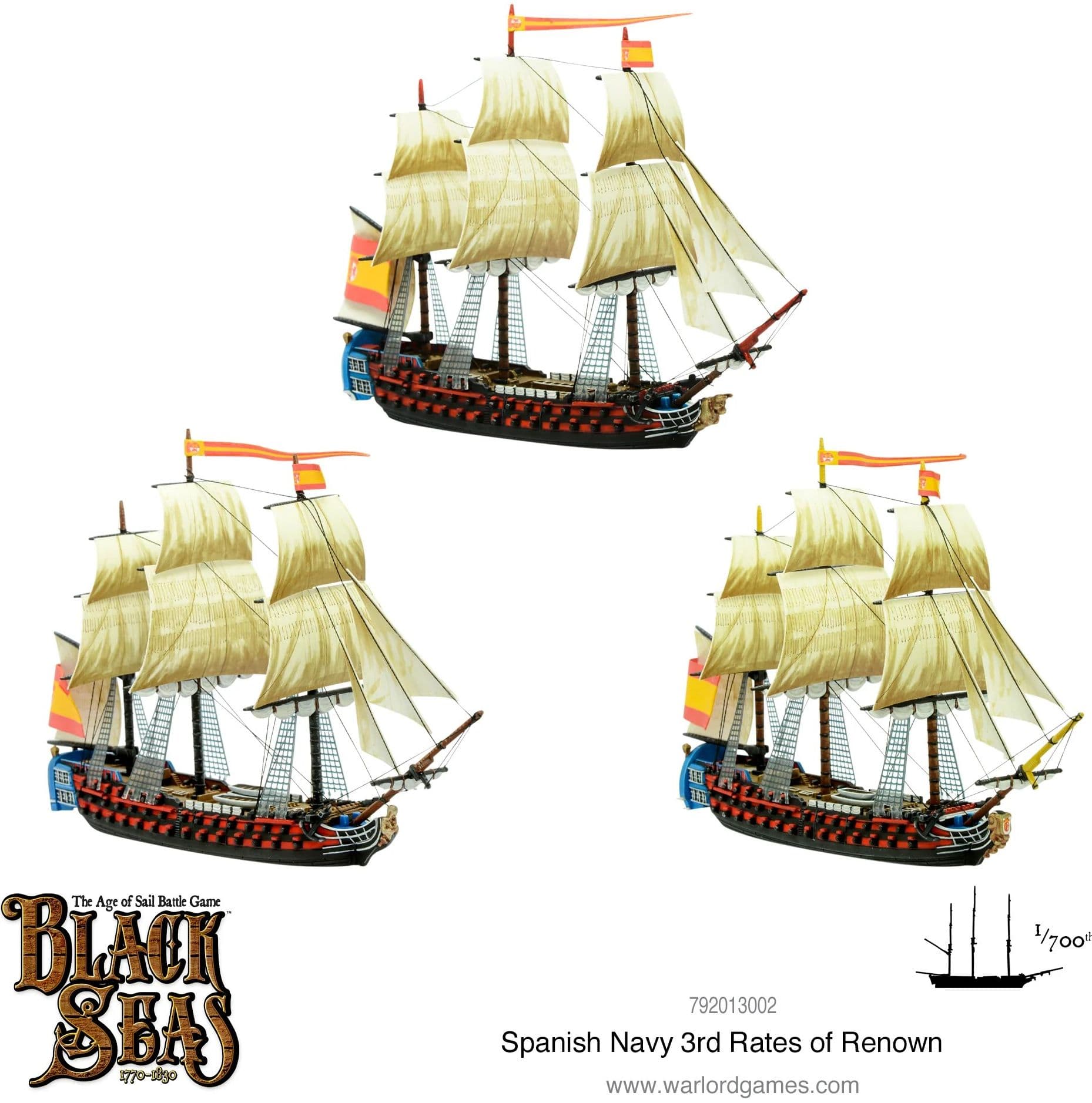 Spanish Navy 3rd Rates of Renown