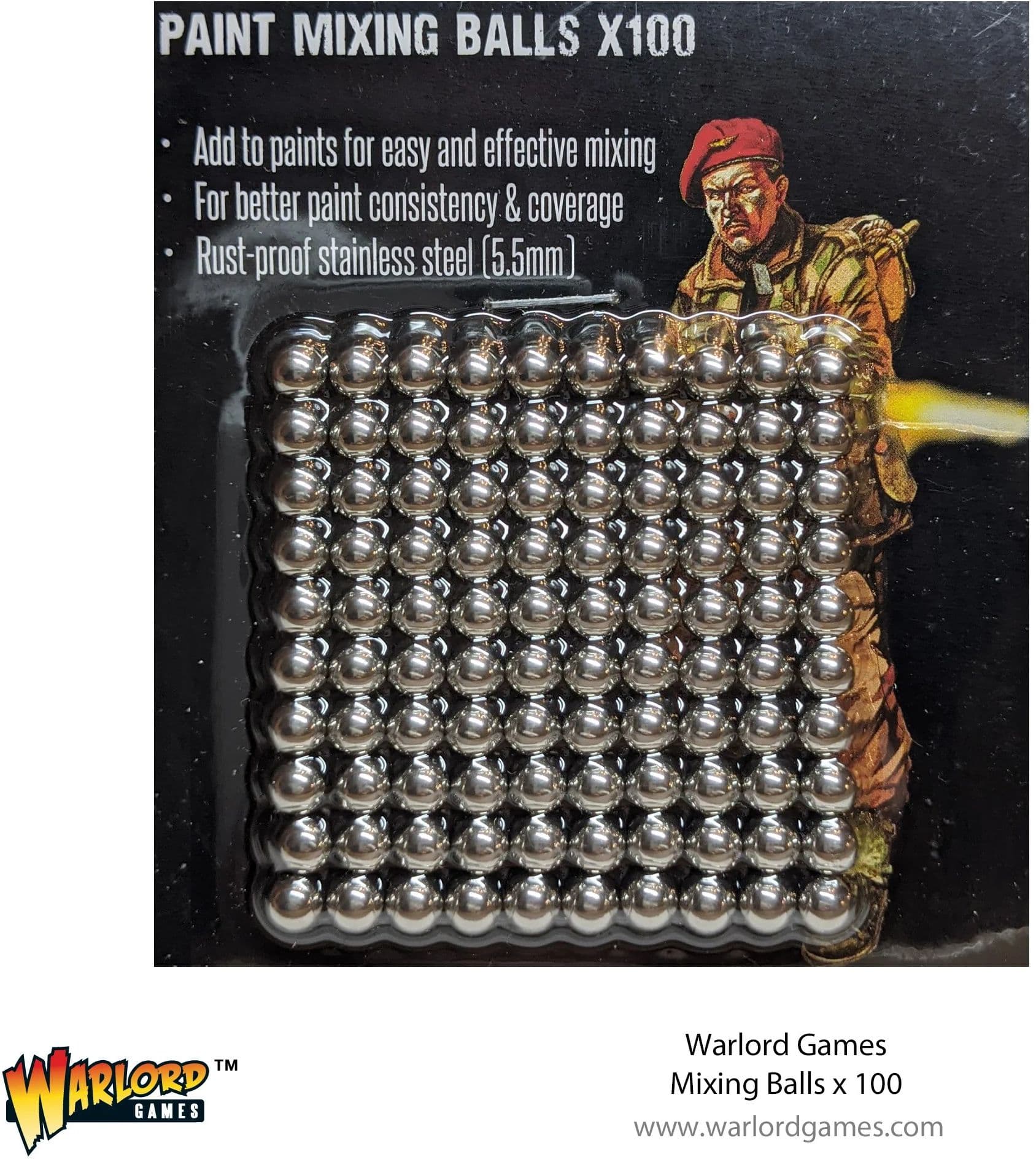 Warlord Mixing Balls (100)