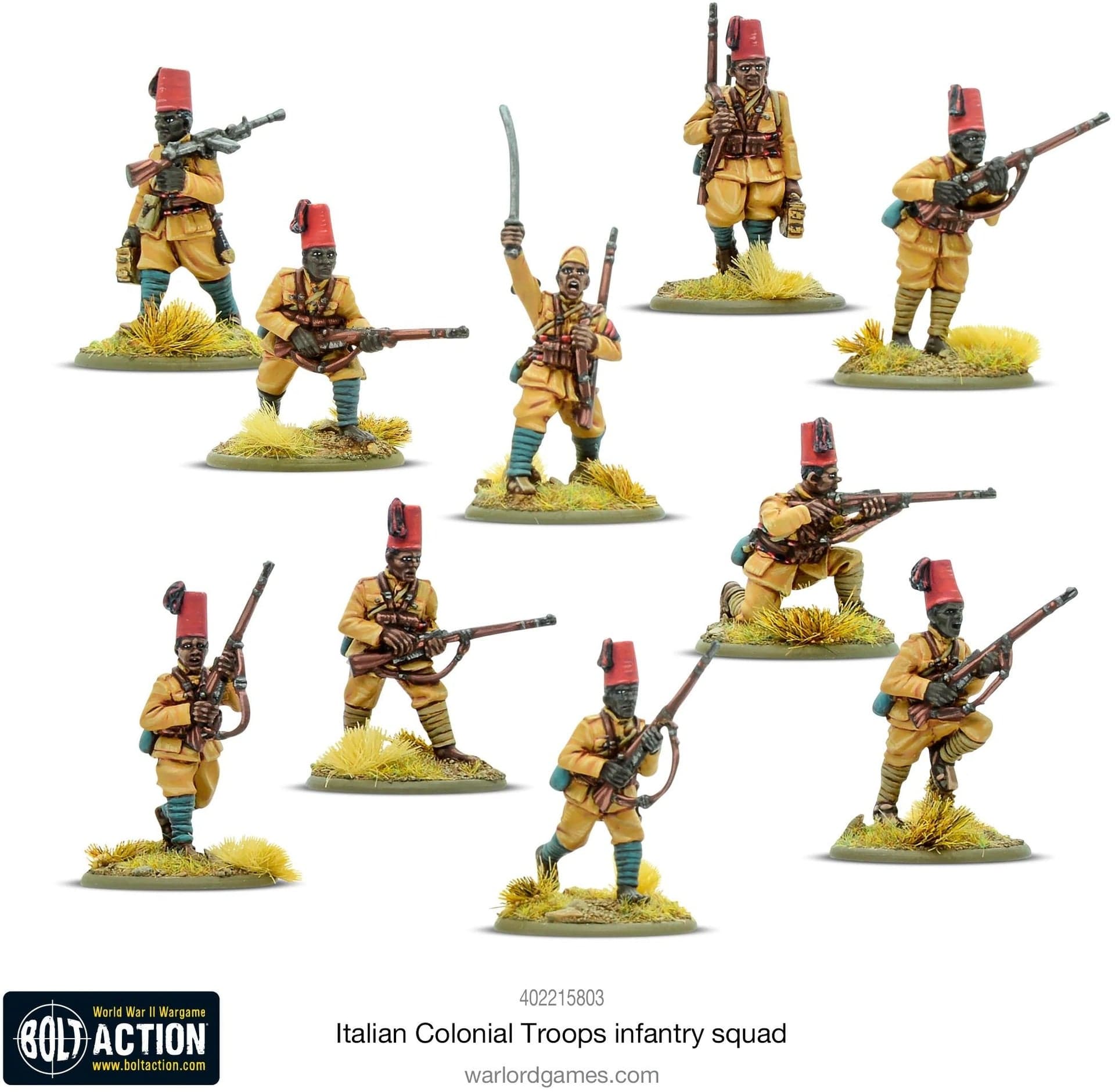 Italian Colonial Troops Infantry Squad