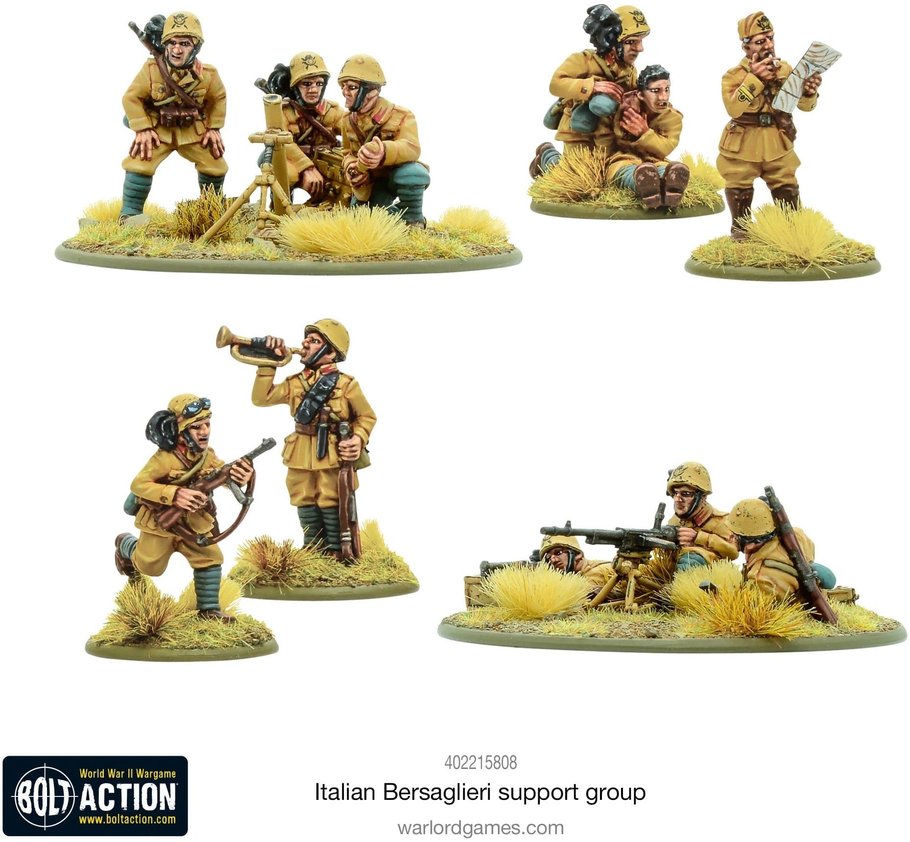 Bolt Action: Italian Bersaglieri Support Group